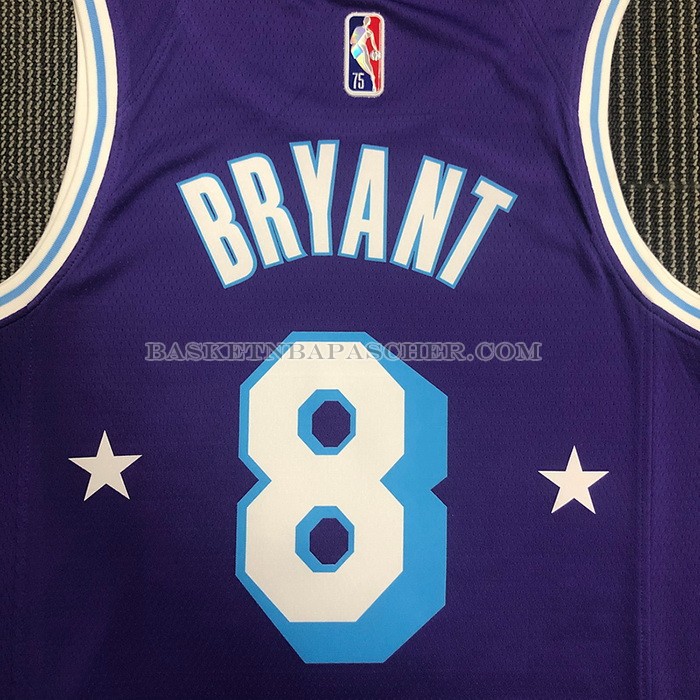Maillot Los Angeles Lakers Kobe Bryant NO 8 Ville Edition 2021-22 Volet